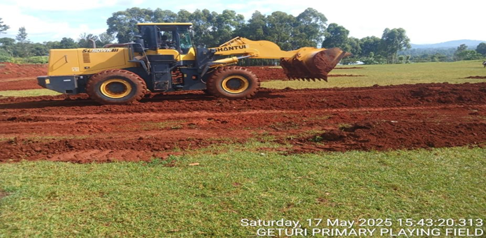 Levelling Of Geturi Playground