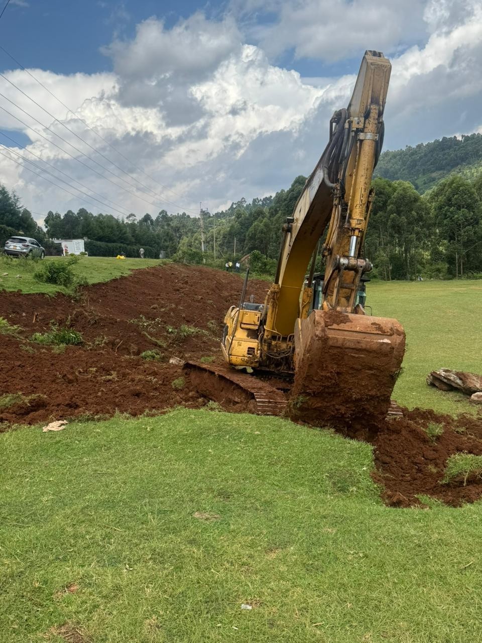 Levelling And Goal Posts At Nyagweta