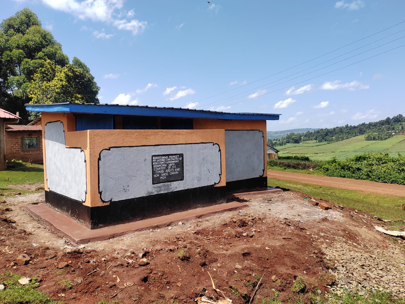 Nyabitunwa market toilet