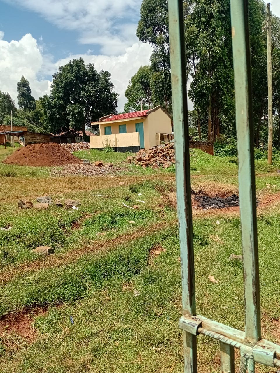 Pit latrine at Kegogi