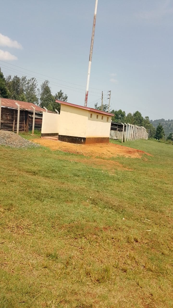 Toilet and fencing at Nyamasege market